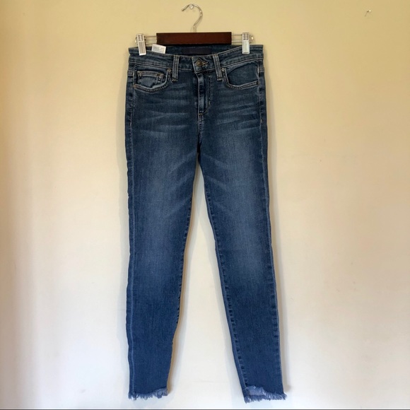 Joe’s Jeans Brianna Mid Rise Raw Hem Jeans 24 - Picture 2 of 8